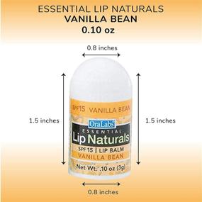 img 3 attached to Защитите ваши губы с помощью мини бальзамов для губ Essential Lip Naturals - 12 штук [SPF-15] с ванильным ароматом