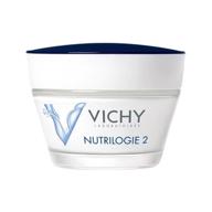 vichy nutrilogie 2 интенсивный увлажняющий крем: питает и снимает раздражение очень сухой кожи - 24-часовой уход, не жирный - 1,69 жидких унций логотип