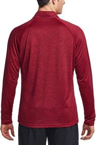 img 2 attached to 🏃 ATHLIO 3-Pack Men's Quick Dry 1/4 Zip Pullover: UV Sun Protection for Outdoor Running, Athletic Shirt