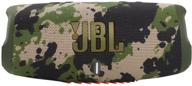 jbl charge 5 squad: водонепроницаемая портативная колонка с блютуз и usb-зарядкой. логотип