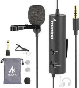 img 4 attached to Затухание микрофона MAONO Professional Compatible