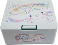 cinnamoroll cute box: one touch open lid, ideal makeup, accessory & cosmetic case (4.2in x 3.5in x 2.1in) logo