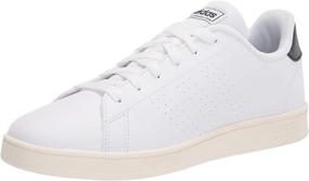 img 4 attached to Adidas Advantage Sneaker White Beige Girls' Shoes