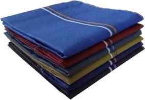 img 2 attached to Handkerchiefs Cotton S4S Daily Hankies Men's Accessories