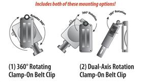 img 1 attached to Gear Keeper RT3 7624 Retractable Multi Mount