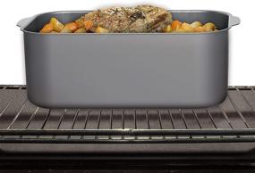 img 1 attached to 🥘 West Bend 87906 Versatility Slow Cooker Large Capacity Non-Stick Dishwasher Safe Variable Temp Control with Travel Lid & Thermal Carrying Case, 6-Quart, Silver