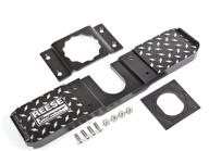 🔌 reese towpower 7060200 tow and go hitch step - black, 3.25" x 15.7" x 2" - easy mounting and secure footing logo
