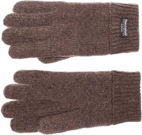 img 2 attached to 🧤 EEM Thinsulate Thermal Knitted Gloves: Perfect Men's Accessories for Warmth in Gloves & Mittens