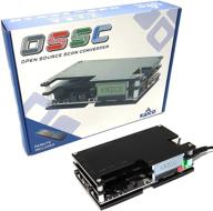 🕹️ enhance retro gaming experience with kaico edition ossc scan converter 1.6 - scart, component & vga to hdmi: zero lag rgb gaming logo