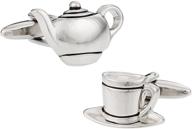 cuff daddy tea pot cufflinks presentation logo