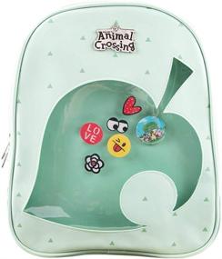 img 3 attached to 🎒 Animal Crossing Backpack with Removable Leaf Design