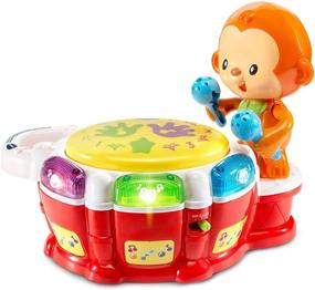 img 3 attached to 🐒 VTech Беби Битс Обезьянка Барабан: Интерактивная музыкальная игрушка для малышей