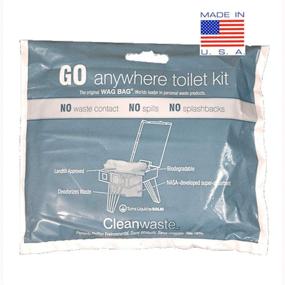 img 1 attached to 🚽 GO Anywhere Toilet Kits - 50-Pack (D313W50) by Cleanwaste