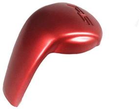 img 1 attached to 🔴 Enhance Your Mazda's Interior with Duoles Red Sport Print Gear Shift Knob Trim