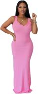 👗 oluolin knitting sleeveless dress: casual and chic women's clothing logo