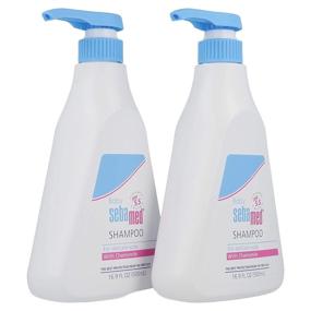 img 3 attached to Sebamed Baby Shampoo Extra Mild Cleanser for Delicate Hair and Scalp, Pack of 2 (500mL) - Children's Formula