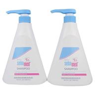 sebamed baby shampoo extra mild cleanser for delicate hair and scalp, pack of 2 (500ml) - children's formula logo
