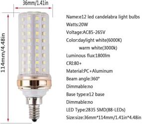 img 3 attached to EBD Lighting: The 💡 Perfect Candelabra Equivalent Light Solution