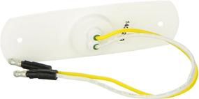 img 1 attached to 🌟 Grote 47263 Yellow SuperNova Low-Profile LED Clearance Marker Light with Bezel