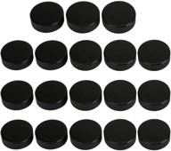 faswin 18 pack classic ice hockey puck set with 3 reusable mesh bags - ultimate value bundle! логотип