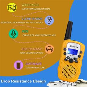img 3 attached to 📡 Retevis RT-388: Top-rated Walkie Talkies for Kids - A Must-Have Communication Tool!