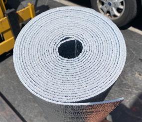 img 1 attached to 🔥 SmartSHIELD -3mm 24inx10Ft Reflective Insulation Roll: Premium Foam Core Radiant Barrier for Efficient Thermal Insulation