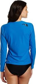 img 1 attached to 🌊 O'Neill Wetsuits Women's Tech 24/7 Long Sleeve V-Neck - Top Performance Wetsuit for Women