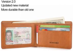 img 2 attached to RFID-Blocking Men's Front Pocket Wallet for Enhanced Security - Ideal for Wallets, Card Cases & Money Organizers