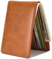 rfid-blocking men's front pocket wallet for enhanced security - ideal for wallets, card cases & money organizers logo