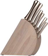 berghoff concavo 8-piece knife block set: sleek & precision cutting tools for your culinary adventures logo