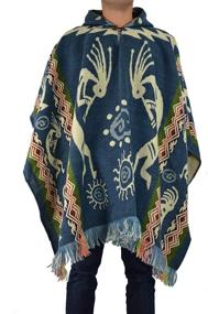 img 2 attached to Handmade Ecuadorean Alpaca Otavalo Pattern Women's Clothing and Coats, Jackets & Vests