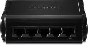 img 1 attached to TRENDnet 4-Port Broadband Router with MAC Address Control, Remote Management & High-Speed Switch Ports - Black TW100-S4W1CA