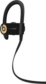 img 1 attached to 🥇 Renewed Powerbeats3 Wireless In-Ear Headphones - Trophy Gold (Black/Gold): Top-notch Sound and Style
