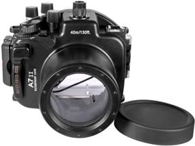 img 3 attached to 📷 Meikon A7II/A7RII/A7SII Underwater Camera Housing Case with Dome Port Kit - 40M/130FT Waterproof Housing for Sony A7 II, A7R II, A7S II with 28-70mm Lens