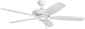 img 1 attached to Kichler 300188WH 60`` Ceiling Fan