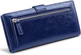 img 2 attached to Huztencor Women's Handbags & Wallets: The Ultimate Blocking Organizer for Passports and Checkbooks