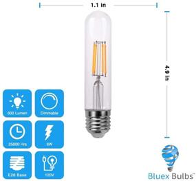 img 2 attached to 💡 Efficient and Versatile: Dimmable Tubular Equivalent Bulbs Filament