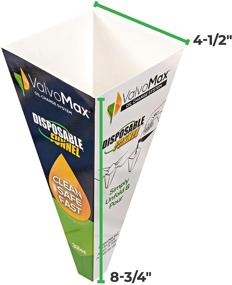 img 3 attached to 📦 ValvoMax Disposable Funnel Pack - Clean, Safe, Fast Pouring! - 32 oz - Set of 12