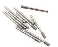 🔩 efficiently grind and polish with 1/8" shank diamond coated cylindrical grinding mounted point bits burrs - 10 pcs set for rotary tools logo