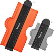 🛠️ contour gauge profile tools - 2 pack for men dad husband, tavool contour gauge with lock - must-have diy handyman tool for woodworking, construction, and projects - father’s day gift (5+10) логотип