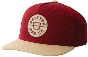 img 2 attached to Brixton Crest C MP Snbk Men's Cap