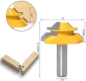 img 3 attached to Diameter Carbon Degree Router Woodworking