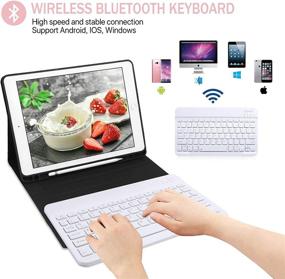 img 2 attached to 📱 Enhanced Bluetooth Tablet Accessories for Keyboard-Ready Generations