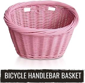 img 3 attached to EVO Cargo Wicker Basket Pink