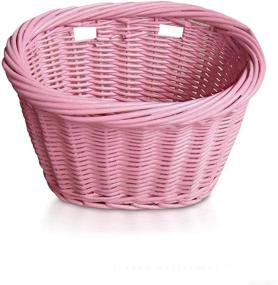 img 4 attached to EVO Cargo Wicker Basket Pink