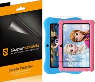 📱 supershieldz clear shield screen protector for contixo 7 inch kids learning tablet (3 pack) - high definition pet film logo