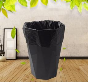 img 1 attached to 🗑️ Efficient Garbage Disposal: Gereen 2 Gallon Trash Bags, 150 Count, Black