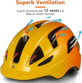 img 1 attached to 🚲 CPSC Certified P2R Children's Helmets - Safety, Lightweight, and Ventilated Adjustable Toddler Helmets - Ideal for Boys and Girls in Multi-Sport Activities like Scooters and Outdoor Pursuits