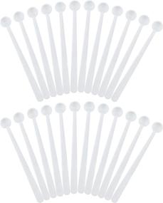 img 4 attached to 🥄 Cornucopia Mini Scoops Measuring Spoons (24-Pack); Micro 1/32 Teaspoon or 150 mg Measure for Cosmetics, Medicines, Powders, and Natural Sweeteners. 15 cc