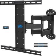 📺 full motion tv wall mount bracket for lg - mounting dream tv mount for 26-55 inch flat screen tvs, swivel articulating dual 6 arms can support up to 99 lbs and complies with vesa 400x400mm md2381 logo